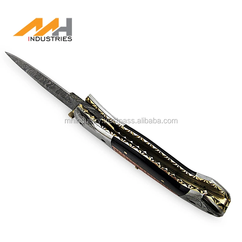 
ODM Handmade Damascus Bowie Knife Kukri Knife Tracker Knife 