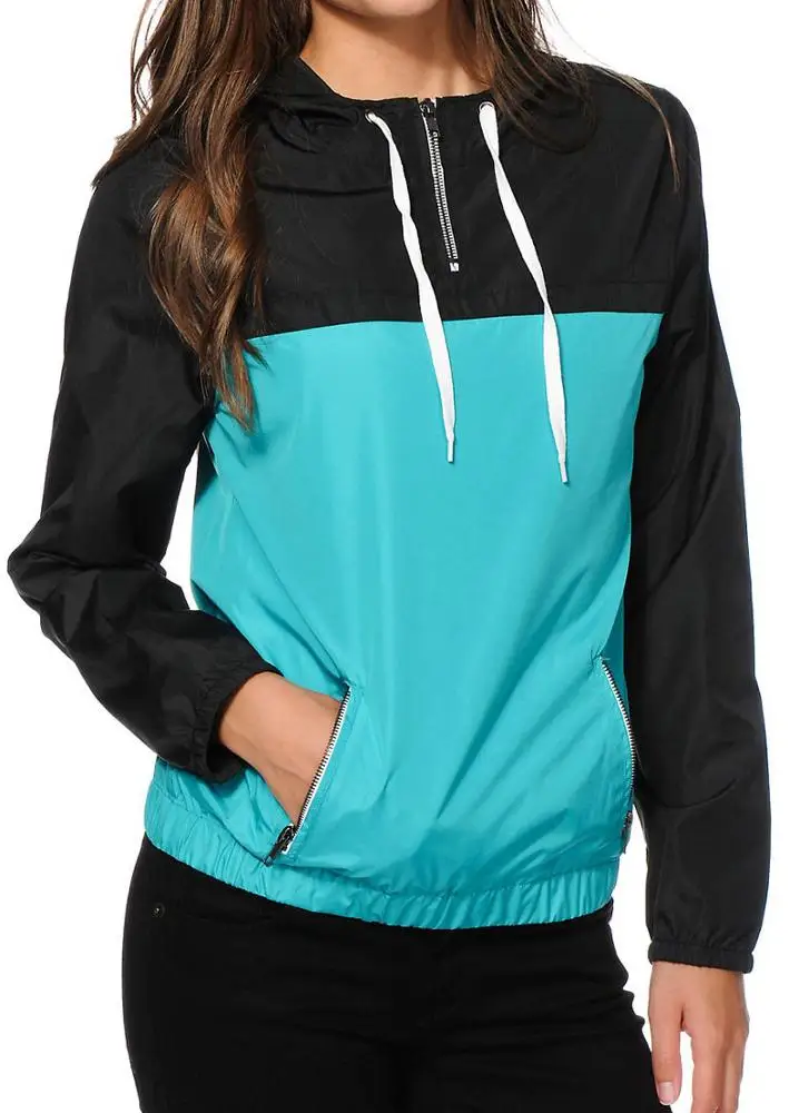 2021  Latest Design Comfortable Women Long Sleeve Ladies Windbreaker light weight rain jacket