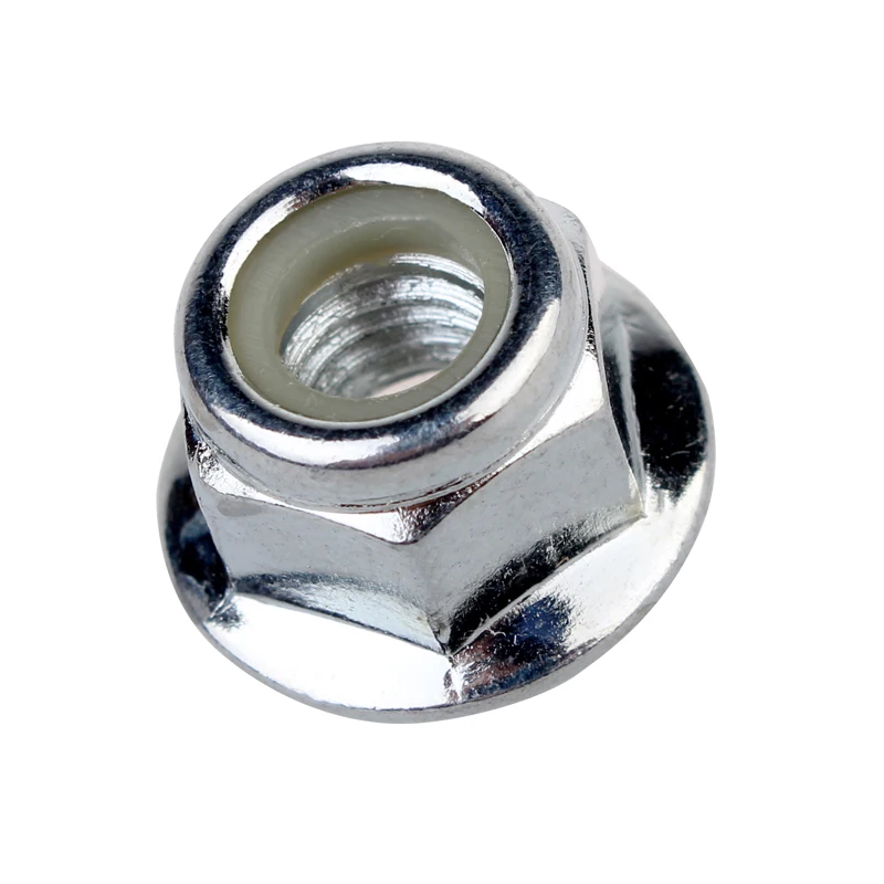 
DIN6926 stainless steel A2 304 nylon lock hex flang nut 