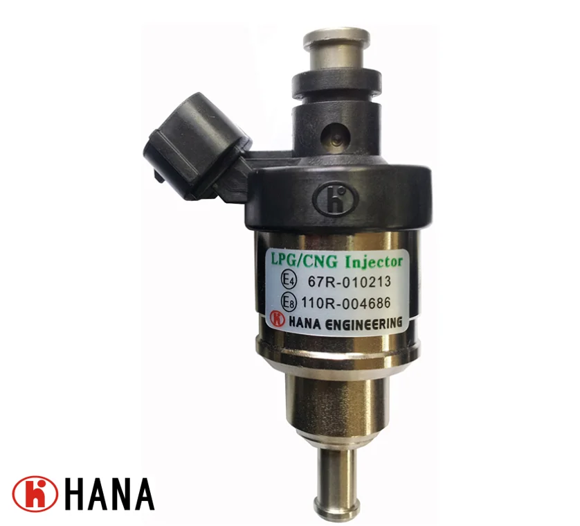 
HANA GAS engine parts CNG/LPG rail type injector (3 cyl & 4 cyl assembly)H2000(KET MG640543-5 connector) 