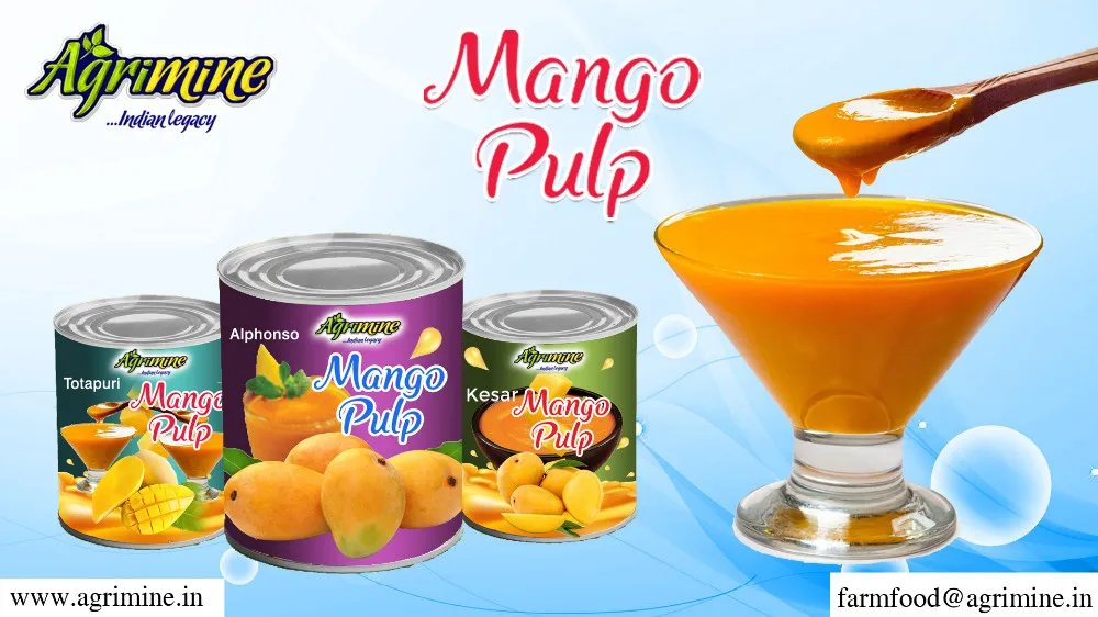 
Indian fresh mango pulp 