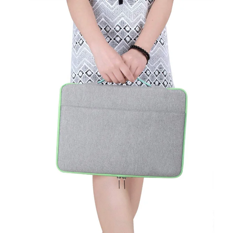 Factory Directly Custom Canvas Waterproof 13 Inch Laptop Sleeve Case
