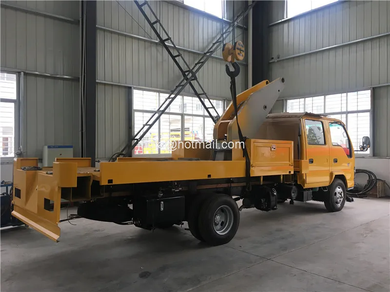 Quickly production 20m straight arm platform lift hand truck for sale