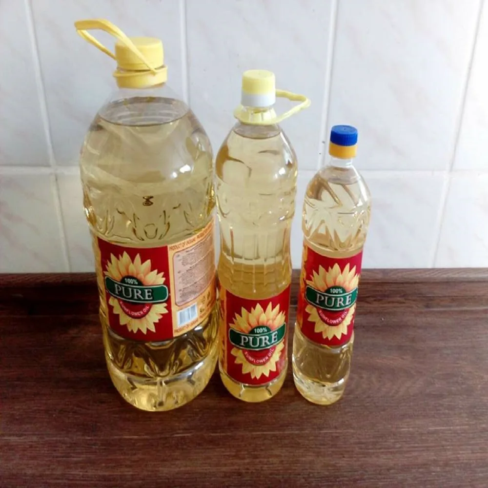 Sunflower Oil Premium / Cold press Russian Organic cooking manufacturer wholesale Unrefined Crude Refined Sunflower oil
