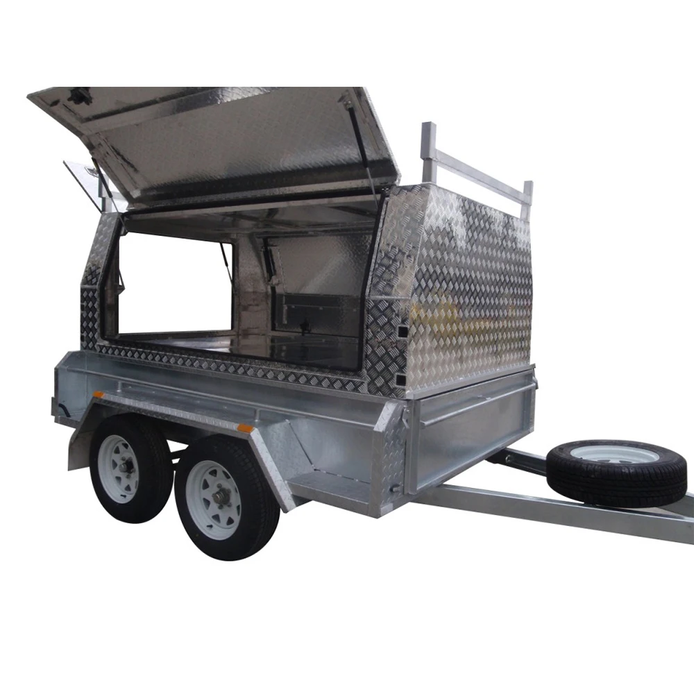 2022 New Kinlife Aluminum Builder Trailer 8x5 Tradesman Utility Trailers For Sale