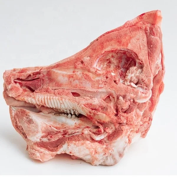 
Frozen pork head, Pork head with out ears 