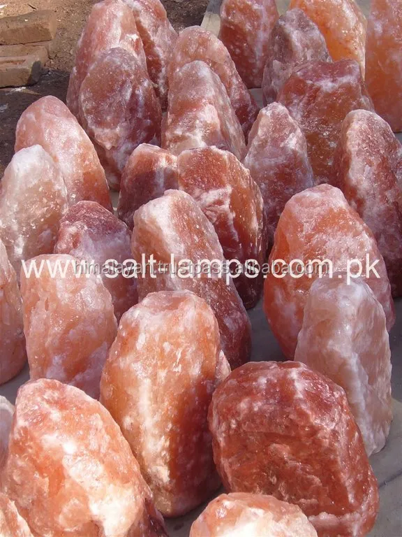 Himalayan Natural Rock Salt Lamp / Crystal Pink Salt Ionizer Pakistan