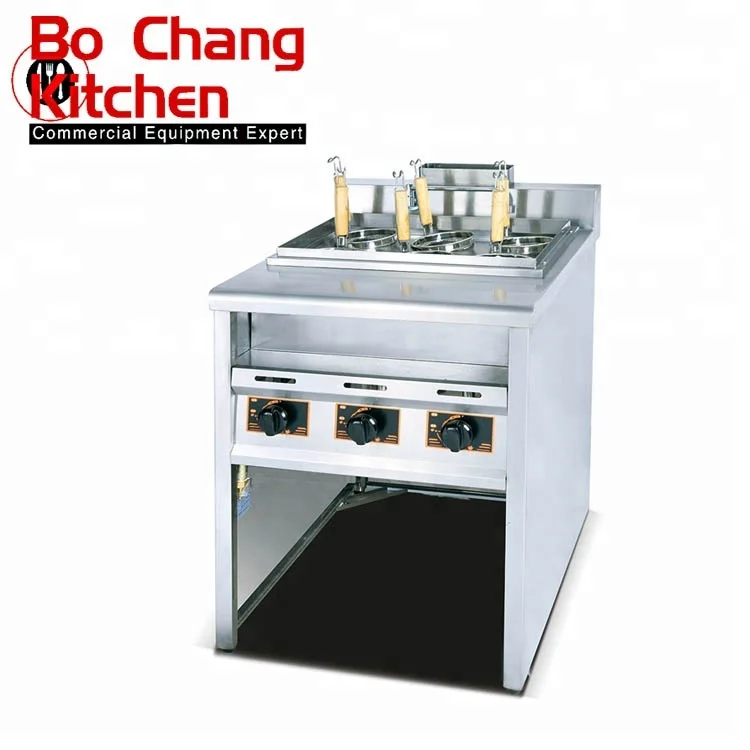commercial cheap price hot sale counter top gas pasta cooker for catering
