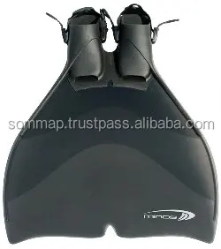 2021 High Quality Adult Apnee Black Clear MONOFIN from France Made of Rubber Training Mermaiding Swim Dive Size 2182 44 FR Scuba