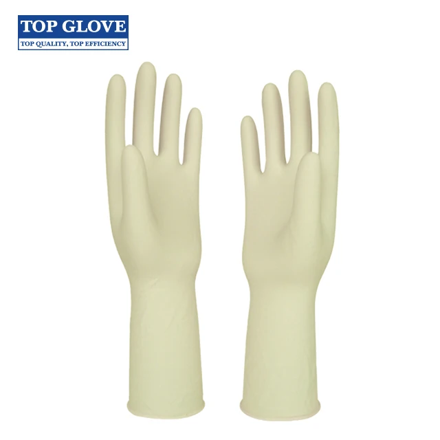 TOP GLOVE High Quality Natural Latex Surgical Hand Gloves Examination Glove Malaysia