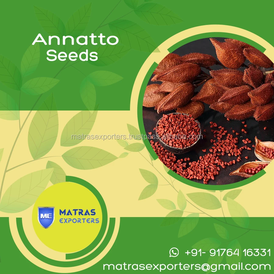 Urucum Seeds / Annatto seeds  -Whatsapp :+91 73580 94554