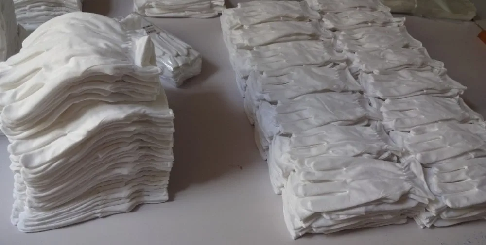 White leather Freemason Masonic Plain White Dress Gloves high quality leather masonic gloves