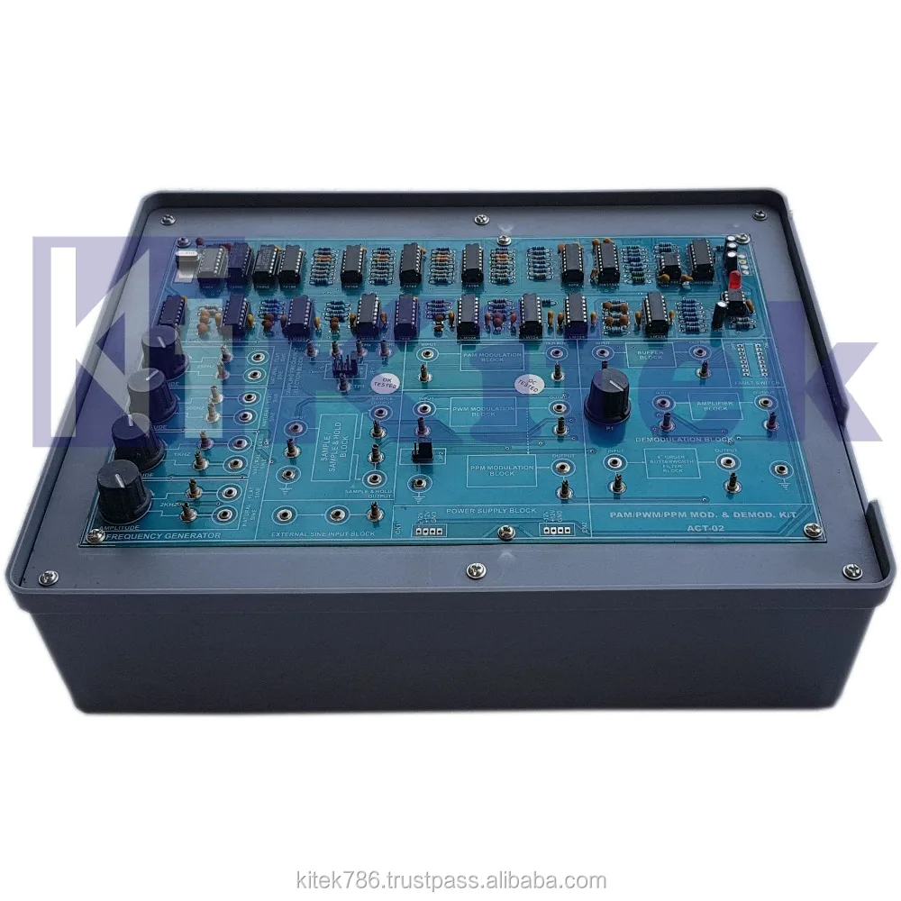 Digital Mod/ Demod Communication Trainer Kit for Effective Educational Training