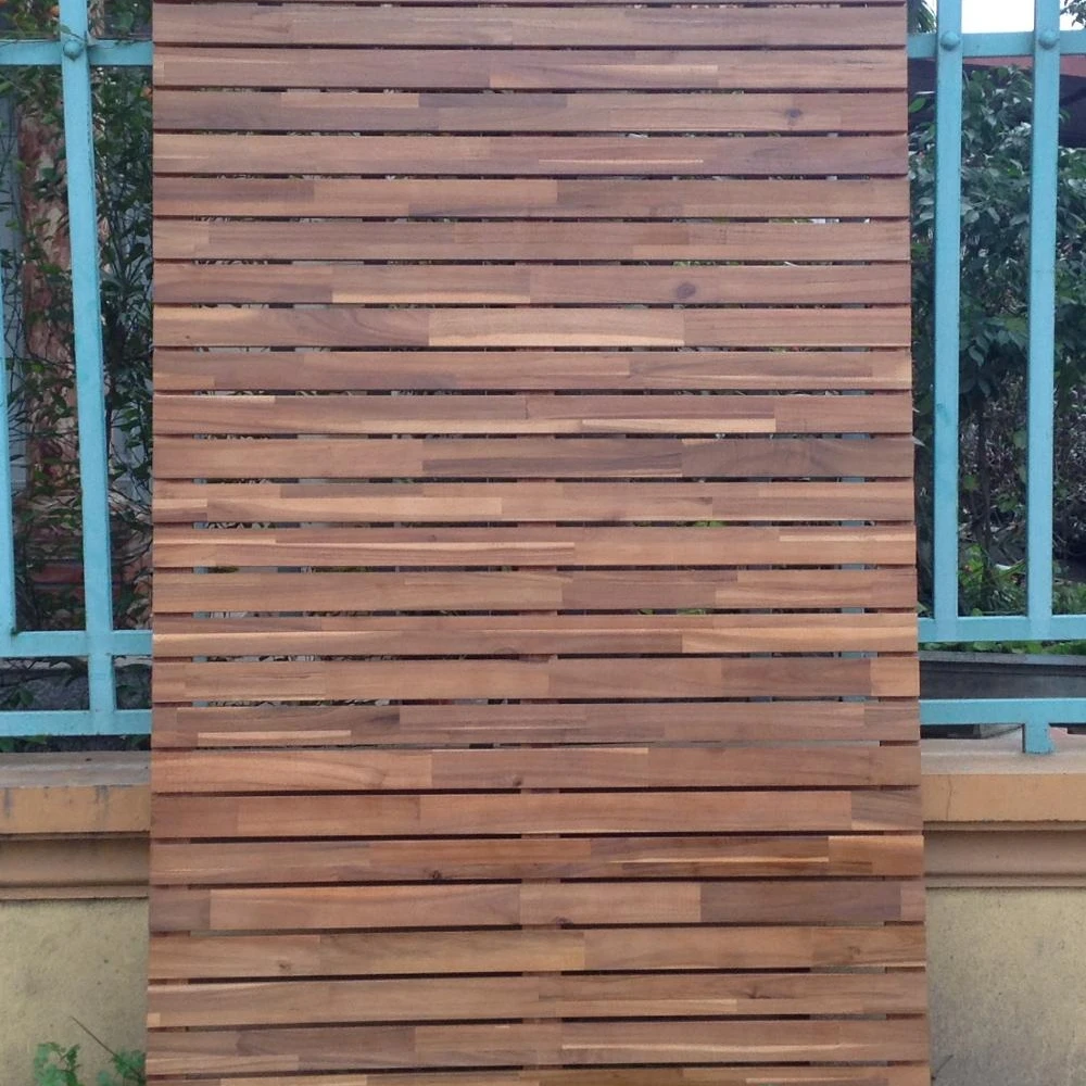 Wooden Acacia Hardwood Finger Jointed Panel for Garden greenhouse