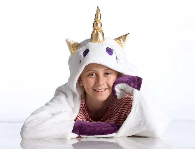 
KANGURU UNICORN FLEECE BLANKET FOR KIDS 