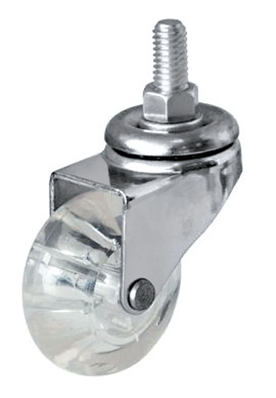 WBD Plastic 1 - 2 Inch Small Furniture Caster Wheels For Office Chair