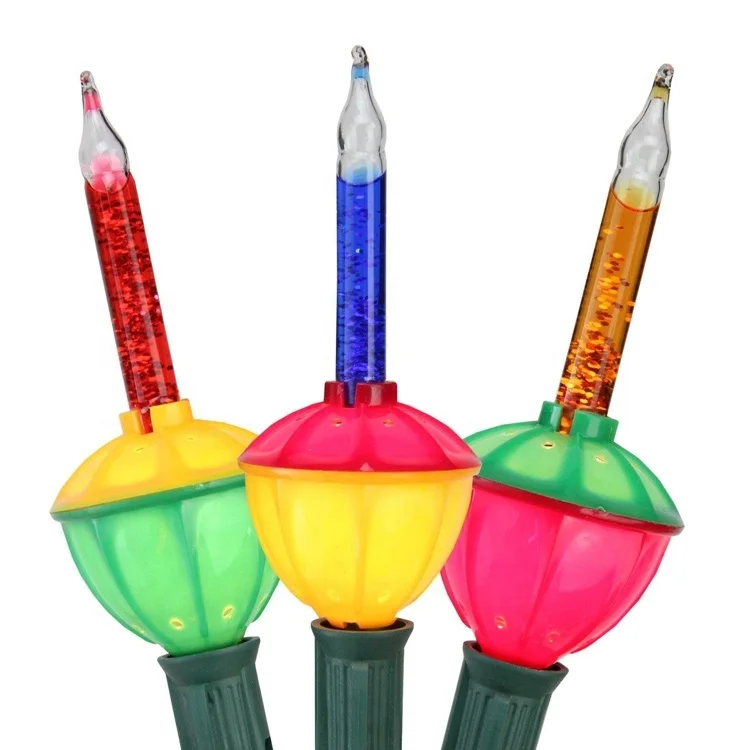 
Replacement Incandescent Bubble Light Tubes for Christmas light trees 