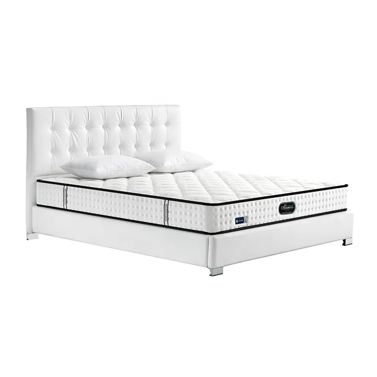 Прямая продажа с фабрики, оптовая продажа, кожаная односпальная кровать для отеля