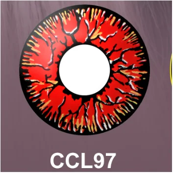 HOT SALE FRESHTONE  contact lens crazy wild eyes Korean contact lenses for Halloween