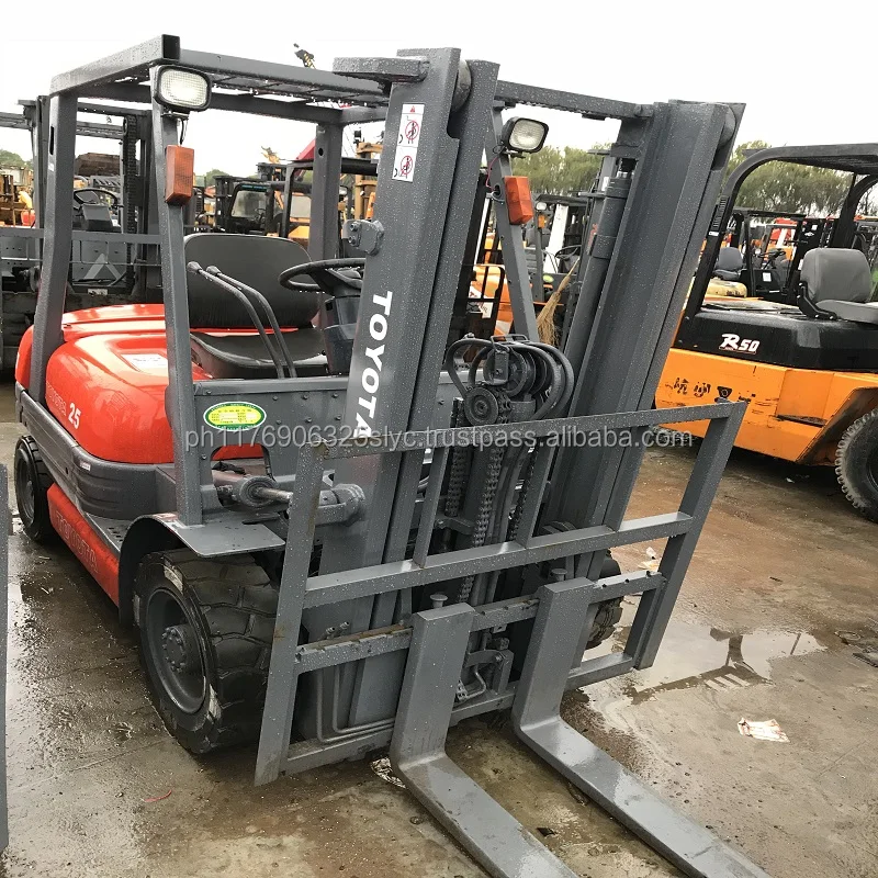 japan toyota 2.5ton 3 ton/forklift/ diesel fd25 toyota forklifts for sale/2.5t/3t/2/3.5t