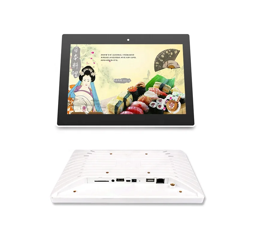 10 inch Android  Tablet PC screen displays With Ethernet Lan Poe Rj45 Port