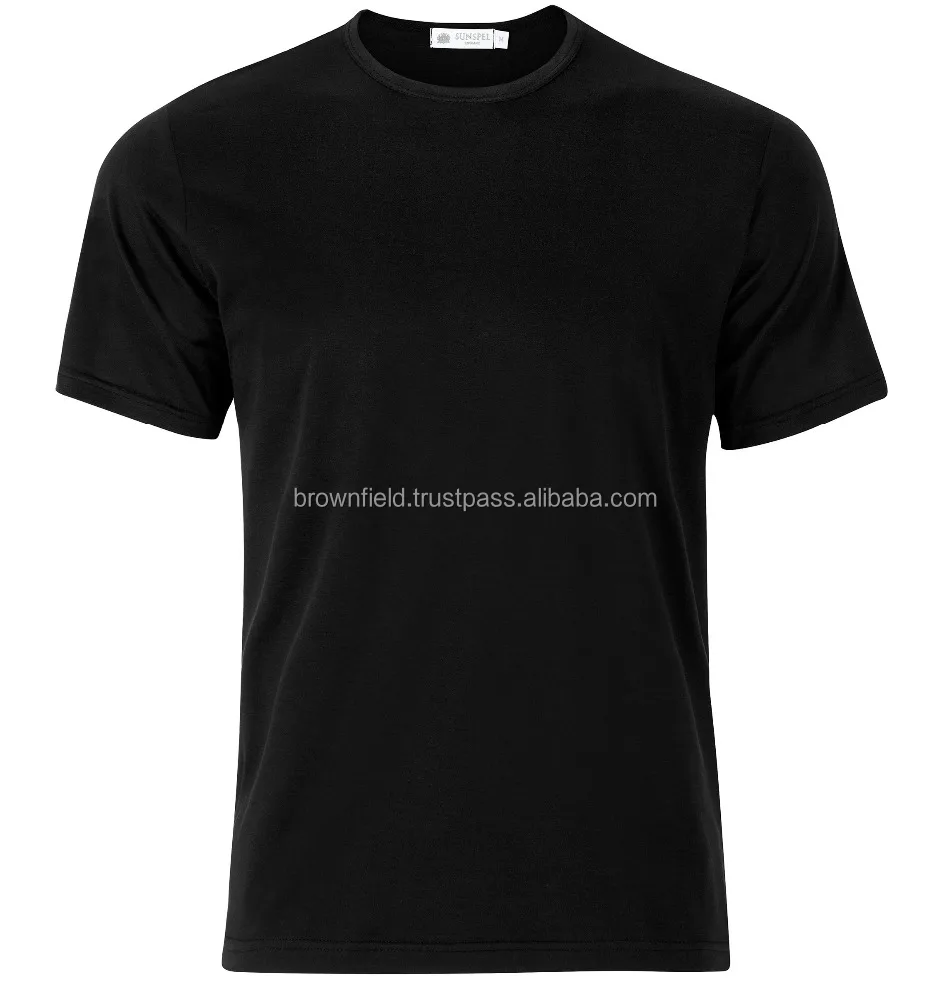 Bangladesh Manufacturer 100 Cotton Blank Men No Brand With Company Logo Custom Sports Black Golf Gym High Quality Plain T-shirt