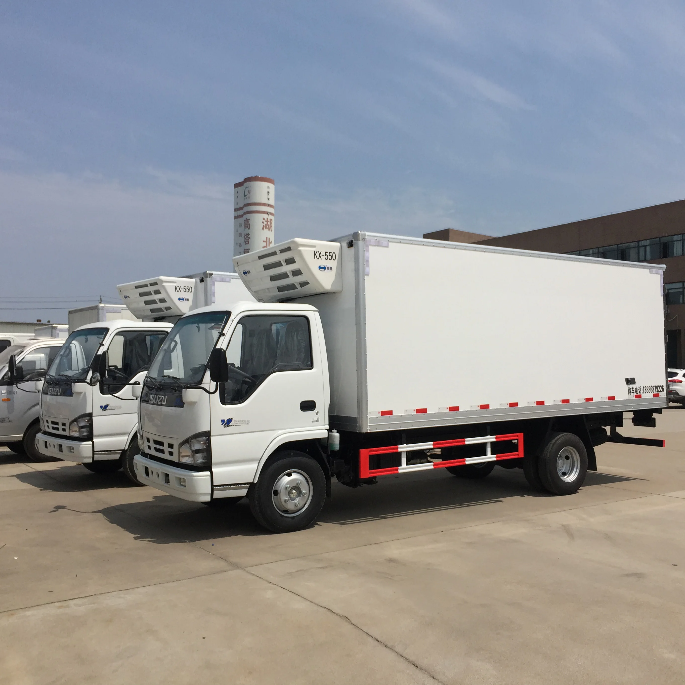 Japanese used refrigerator truck for sale food truck refrigerator freezer