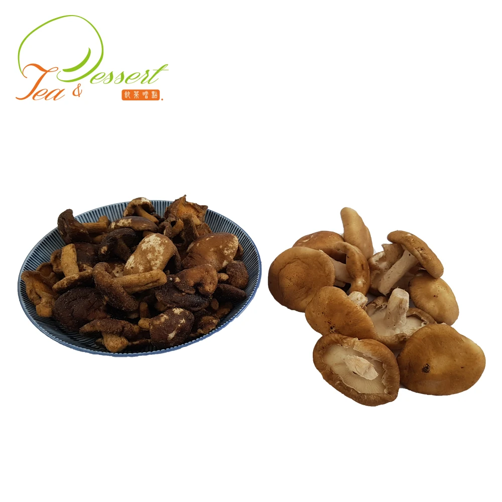 
Vegetable healthy munchies dried mushroom chips 