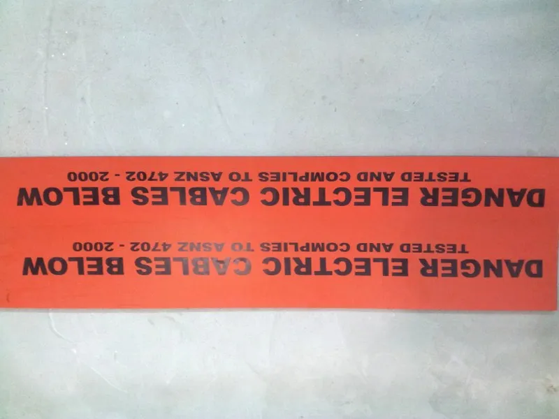 underground warning tape/cable protection tiles/cable protection covers