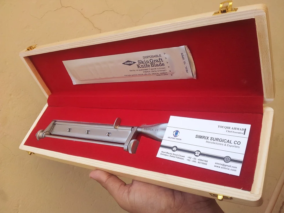 
Watson Dermatome / Skin Graft Knife 30.5 cm - 12 , SIMRIX 