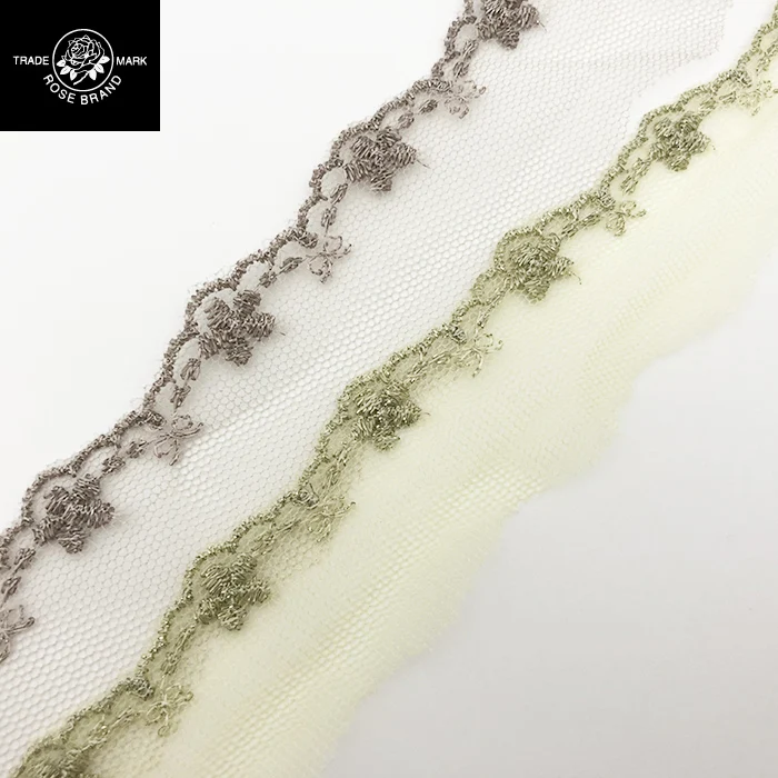 Кружевная отделка тюля