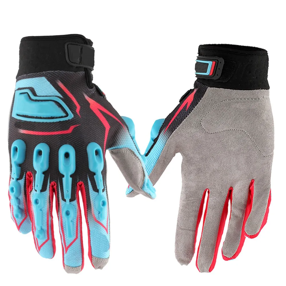 Unisex Custom Cycling Gloves for BMX MX ATV MTB Road Racing Mountain Biking Wholesale Custom Motocross Gloves Made of Leather