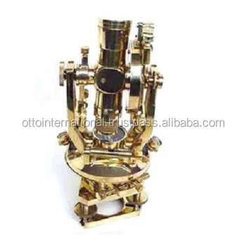 Theodolite Full Brass It is a true quality product with realistic nautical decor appeal. it is a going to brighten up the spot.