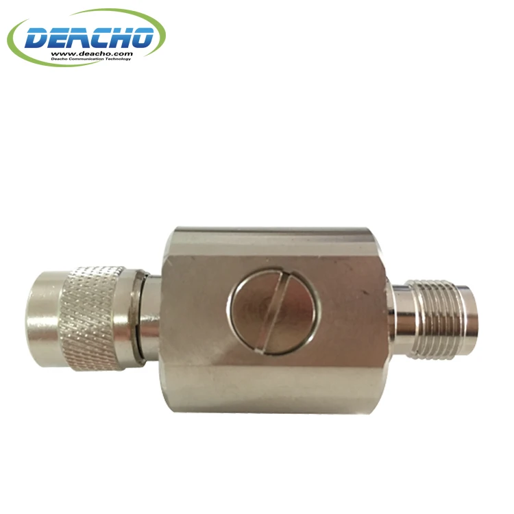 RF surge protector male to female TNC discharge tube coaxial lightning arrestor TNC surge arrestor