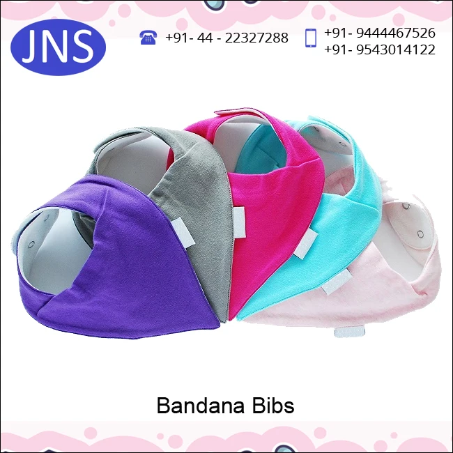 Hot Selling Bandana Drool Bibs Wholesale Custom Design Baby OEM Service Printed Infants & Toddlers 0-24 Months Baby Bandana Bibs