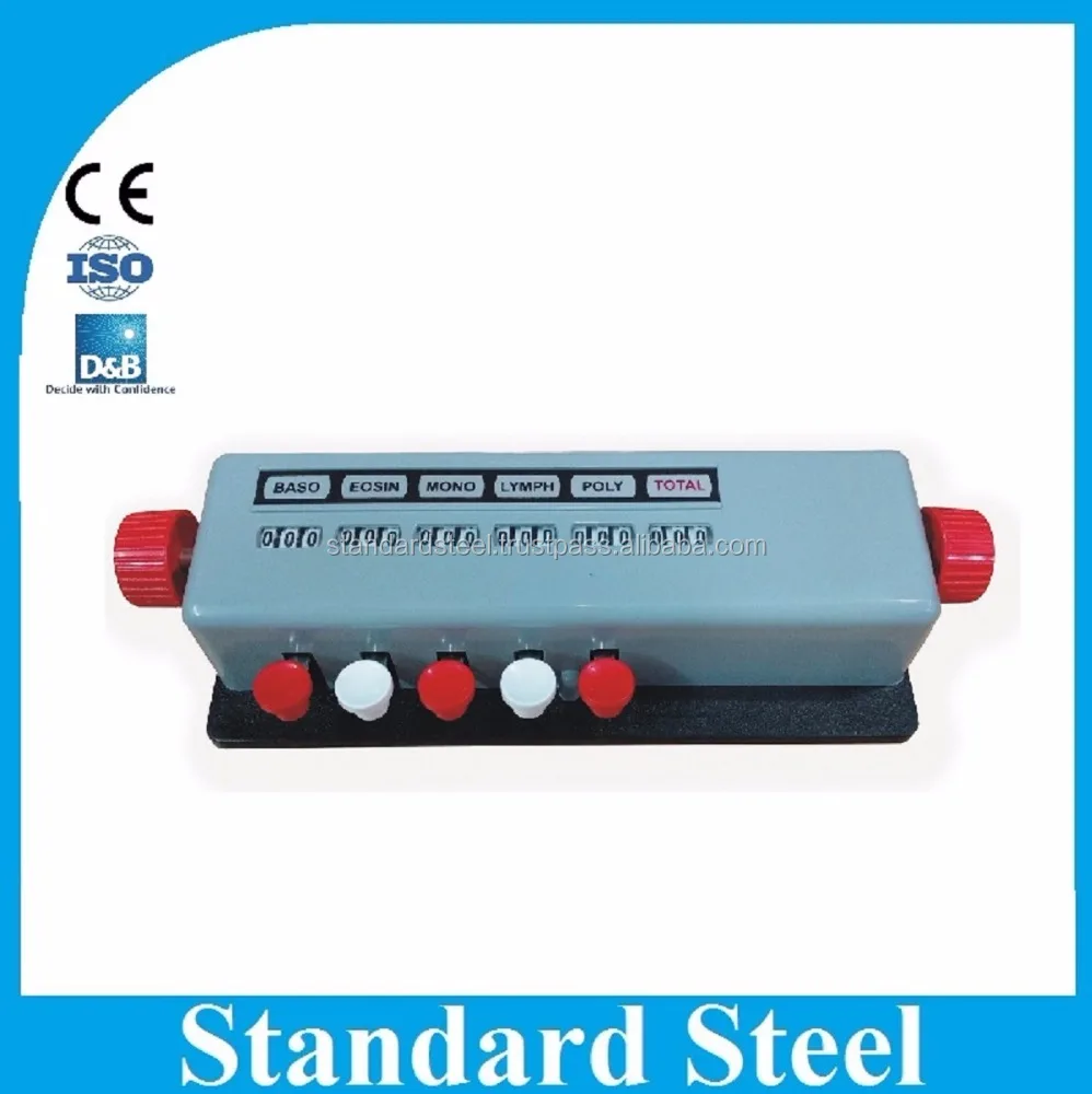 manual blood cell counter Differential blood cell counter 8 key