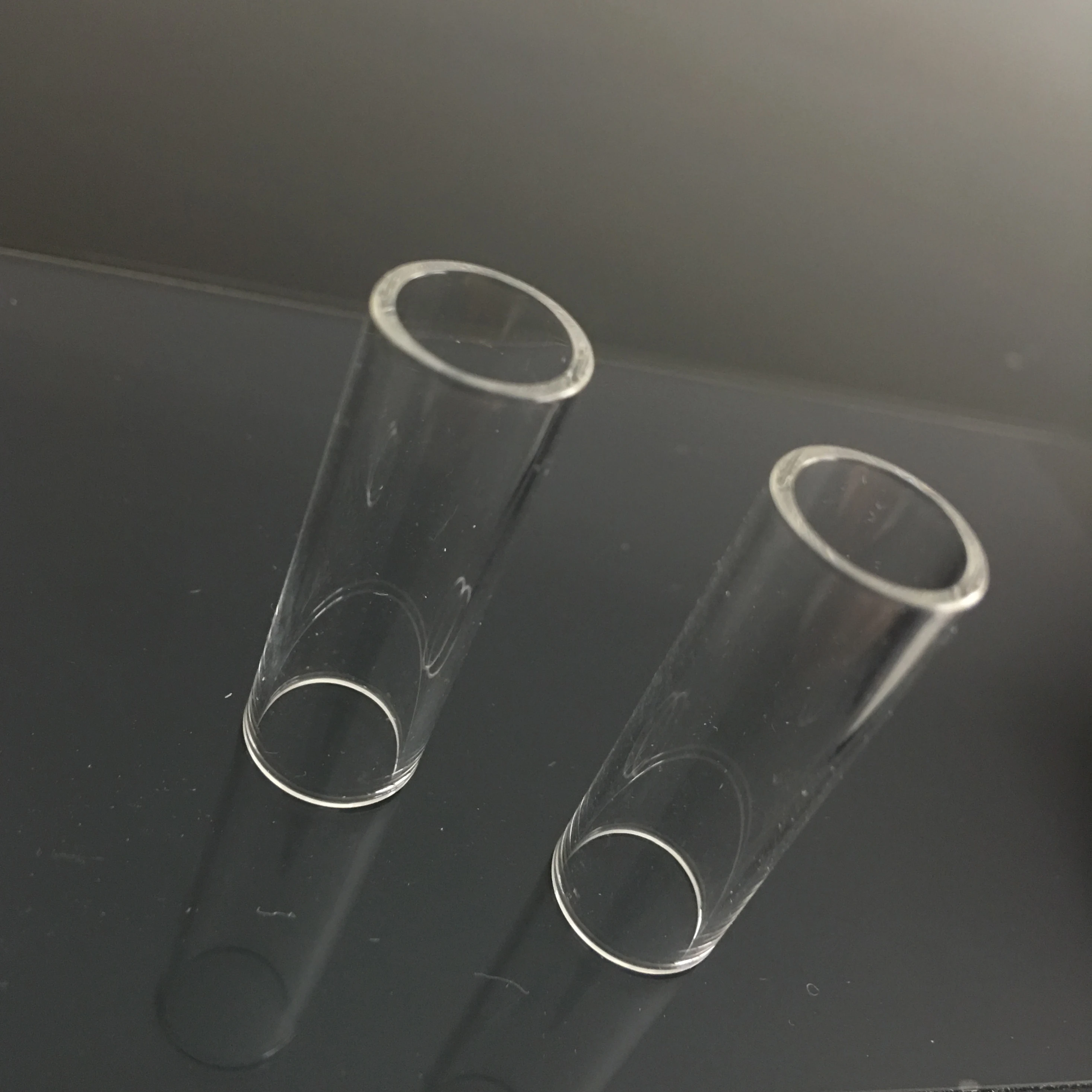 Food Grade Fire Polished Small size  Borosilicate Glass Tube