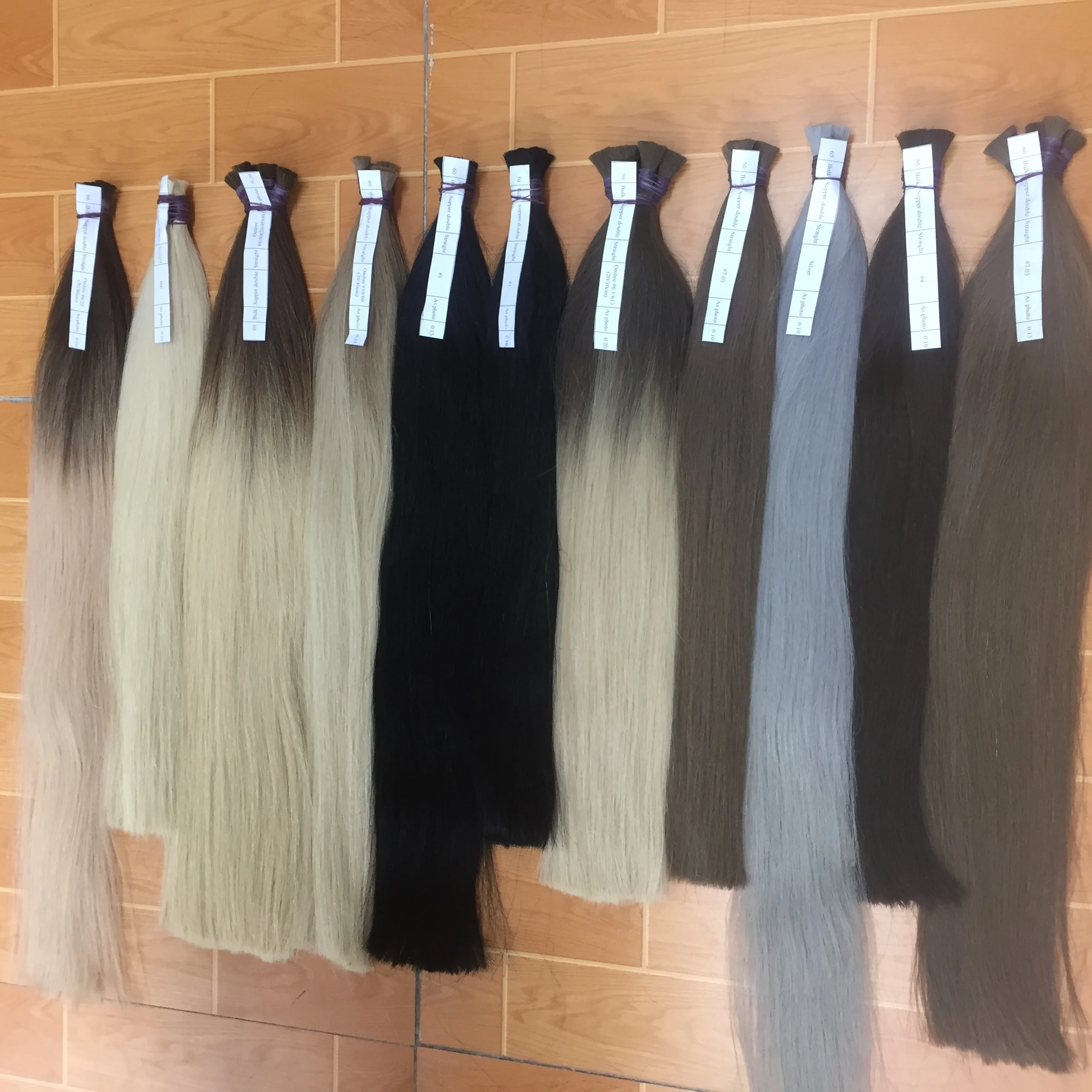 VIP RUSSIAN SLAVIC HAIR thick end wholesale