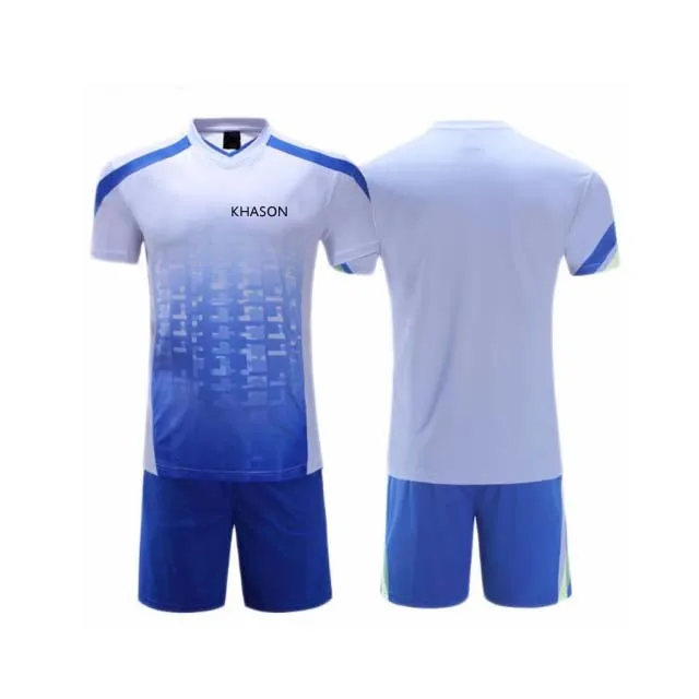 Soccer Jerseys Set Team Football Uniform With Wholesale New Design Custom Football Jersey OEM Football Clothes For Training
