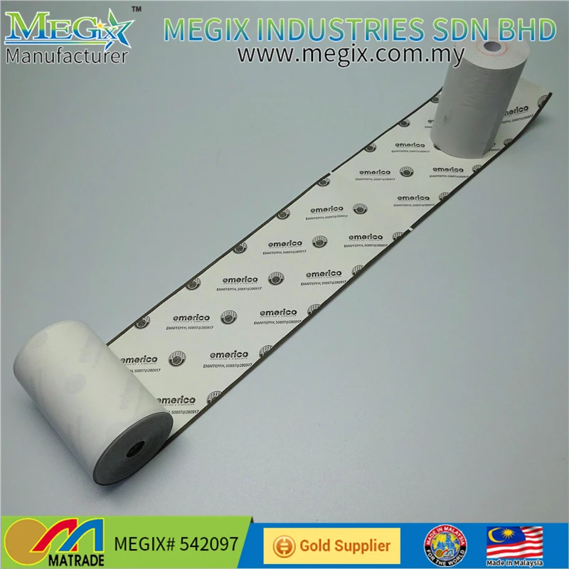 High Grade 57mm width - Extra White Dark Image -Thermal Paper Roll