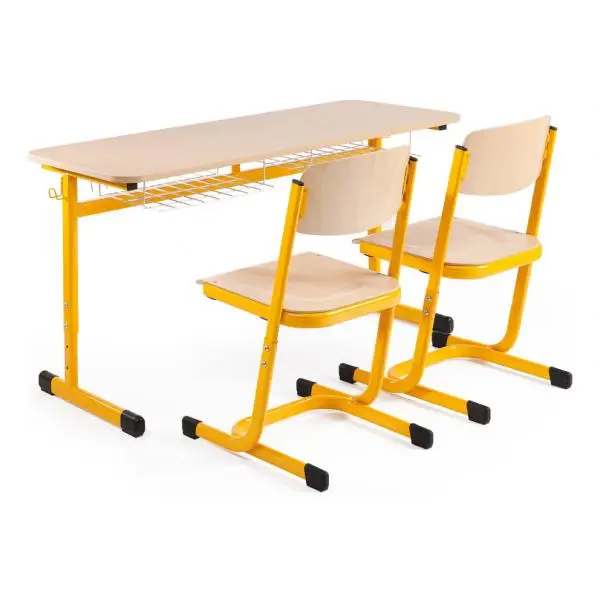 Two Seater School Desk Chair