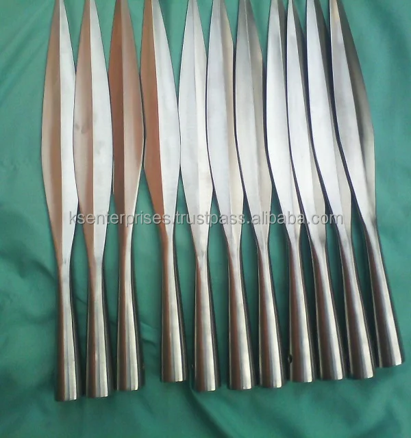 
Carbon Steel Handmade Hunting Boar Long Spear Head 