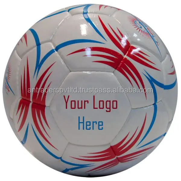 cheap stitched pvc promotional soccer football/ cheapest Sialkot Pakistan made promotional soccer football size 4 5