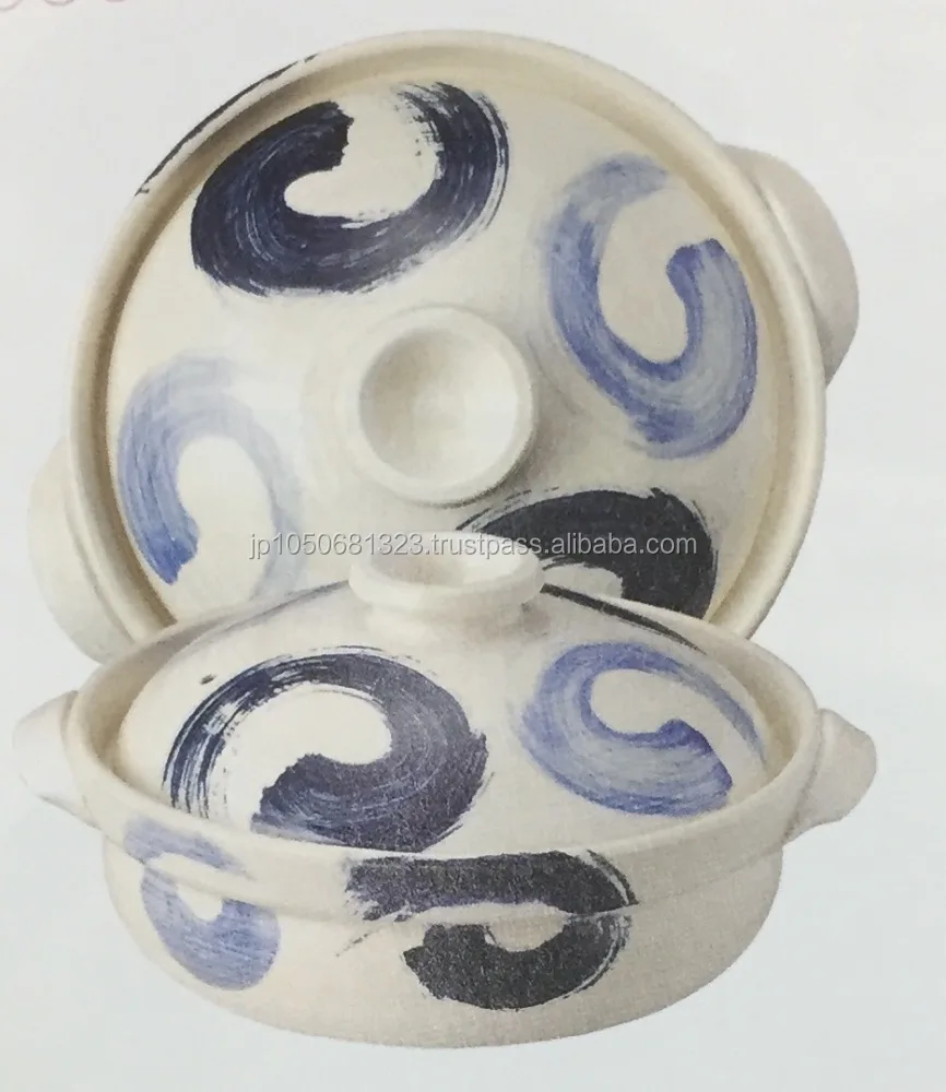 
Ceramic donabe made in Japan 