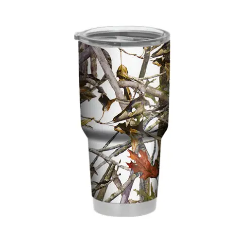 30oz Insulated Double Walled 18/8 Stainless Steel Tumbler Mug With Air Transfer Painting