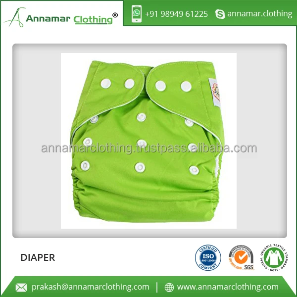 Bulk Cotton Baby Cloth Diaper extra soft more comfortable and adjustable baby diaper direct from indian supplier