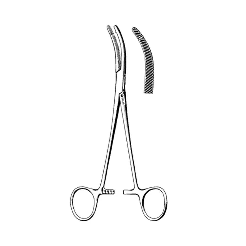 Heaney Hysterectomy Surgical Forceps 19cm 21cm 23cm German Stainless Steel