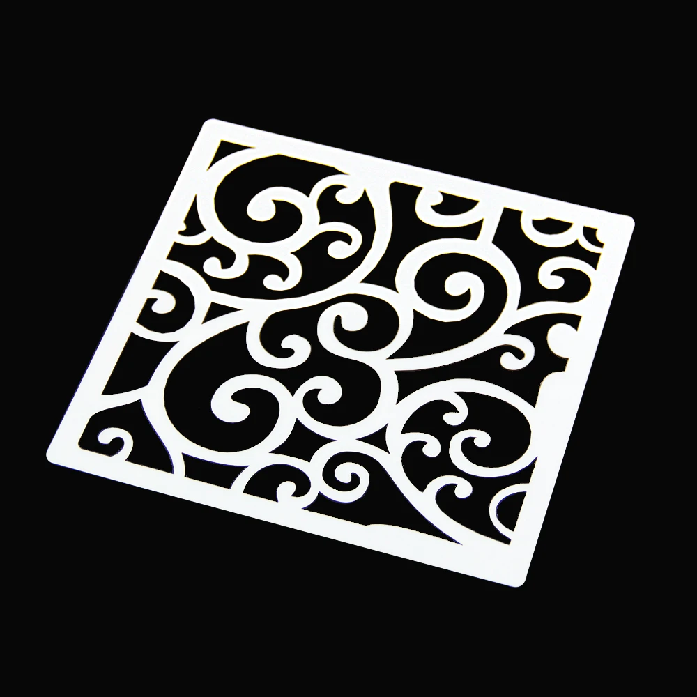 10 pieces packed wholesale custom coffee stencil cartoon for drawing