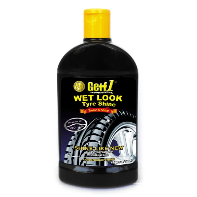 
Malaysia Car Care Manufacturer Wet Look Tyre Shine -500ml 