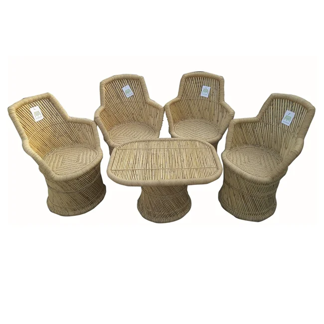 Горячая Распродажа экологически чистый садовый стул набор мебели из тростника/бамбука для сада/террасы/балкона уличные стулья отдыха бассейн